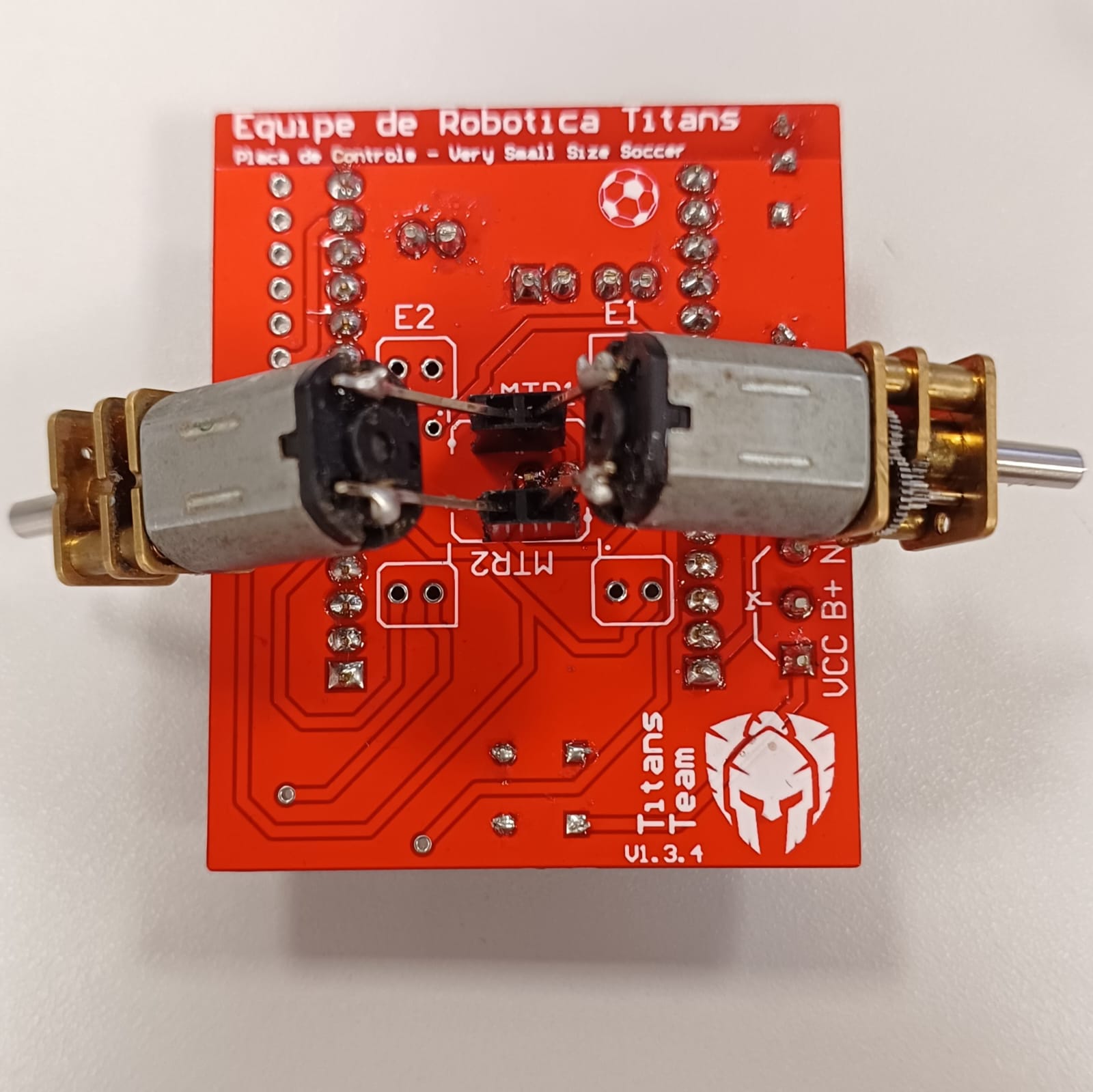 Motores na PCB